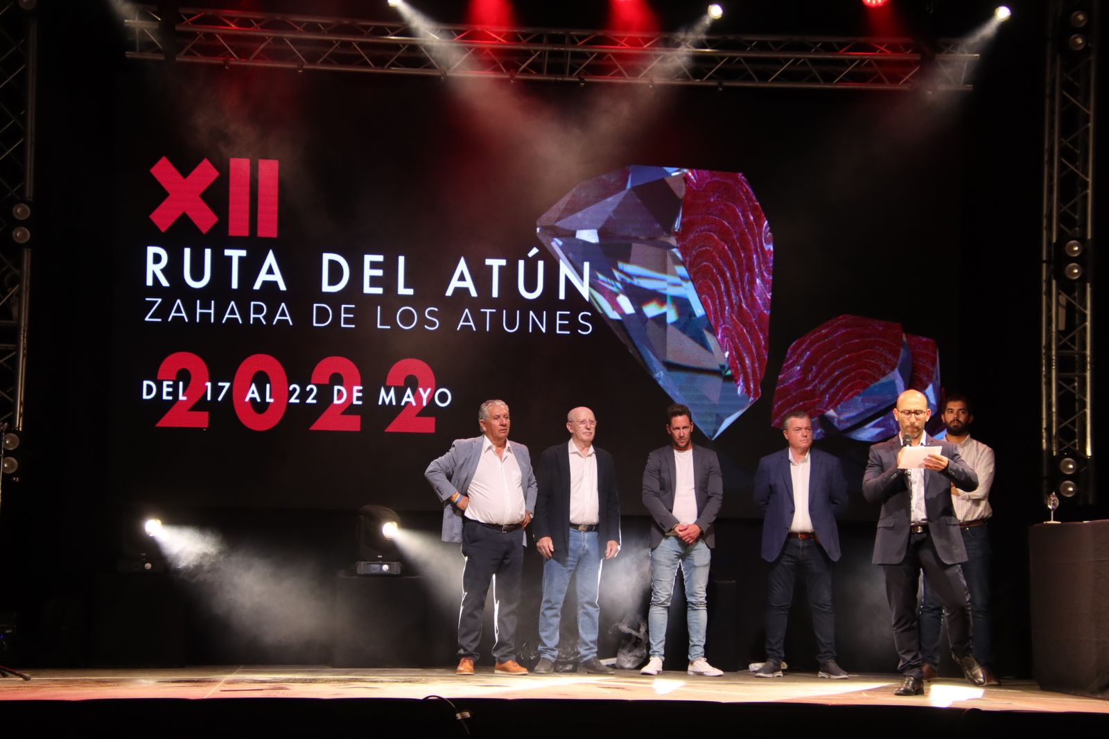 Un momento de la entrega de los premios.