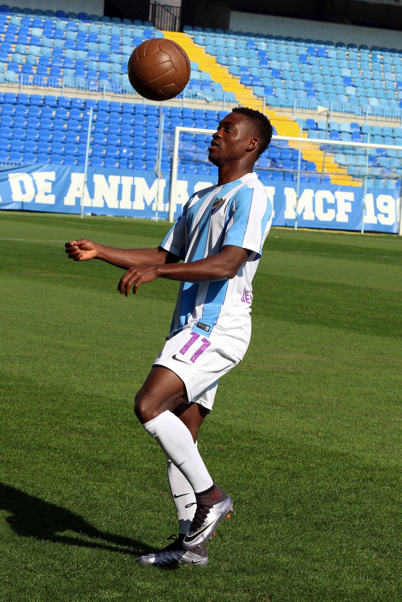 La etapa de Christian Atsu en el Málaga CF, en imágenes