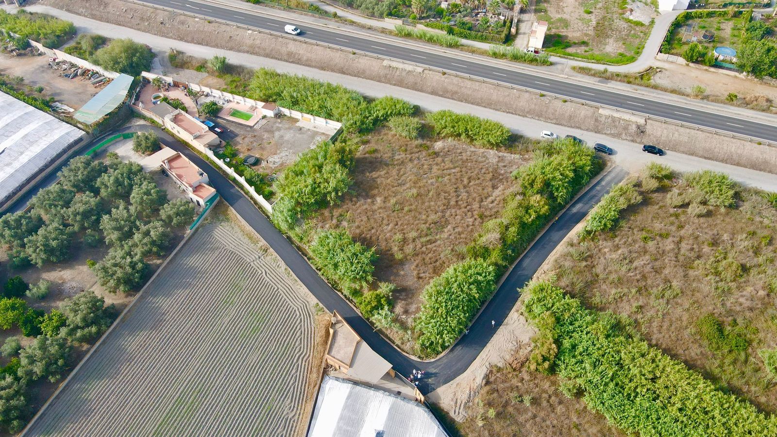 Motril finaliza las mejoras en el camino Fuente de la Rata