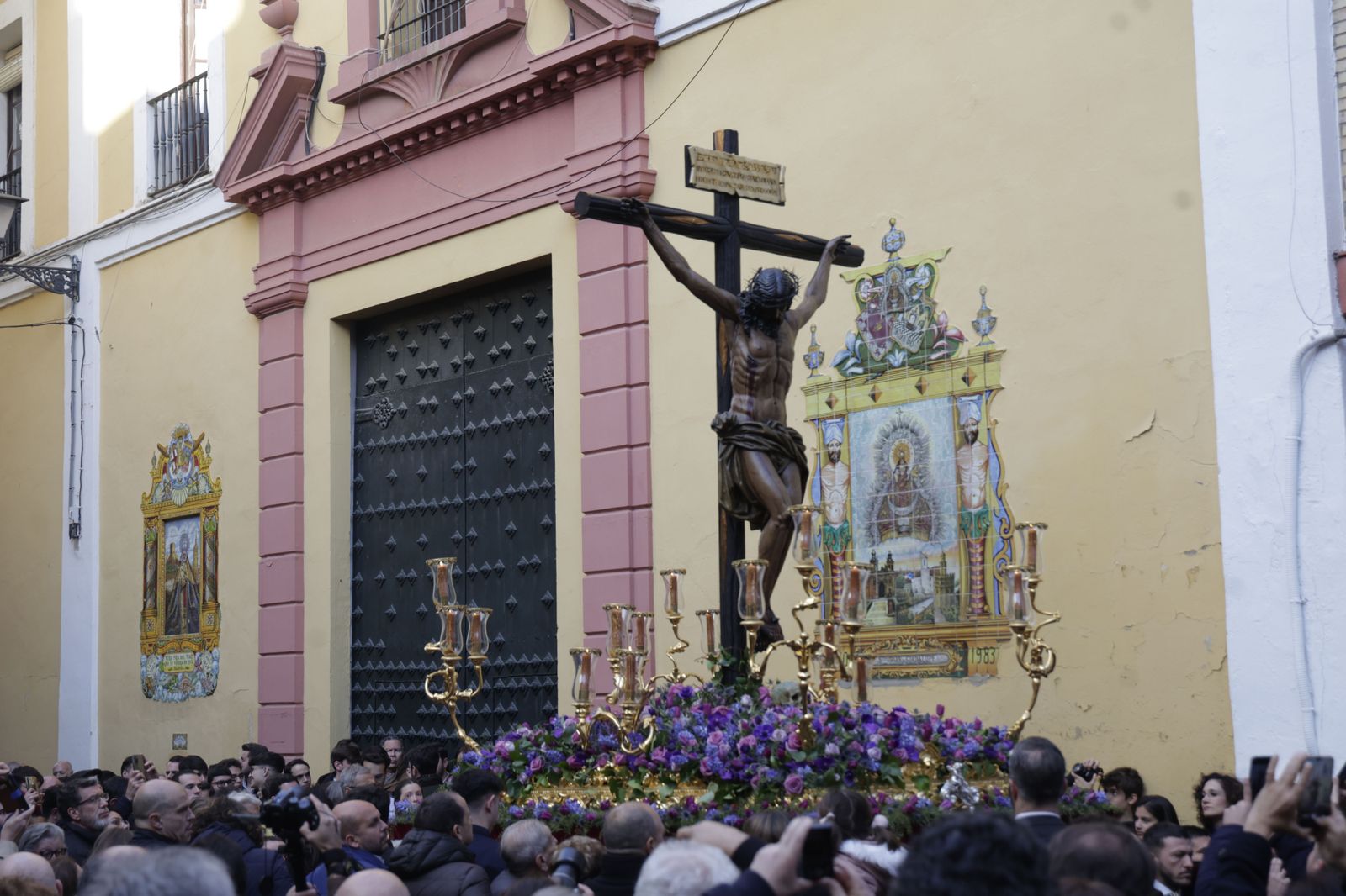 Las imágenes del Vía Crucis de las Hermandades