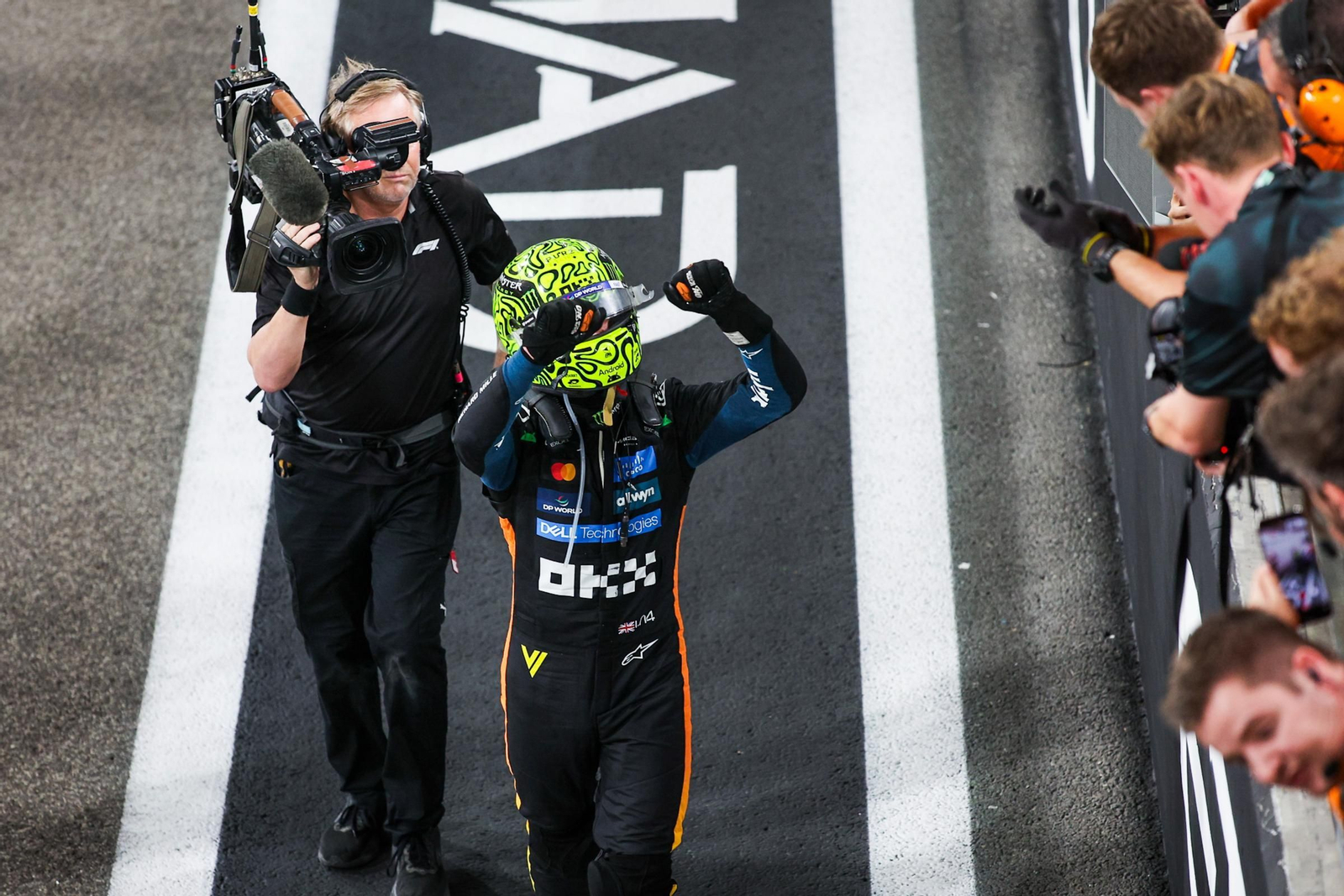 Las fotos del título mundial de Lando Norris en la Fórmula 1