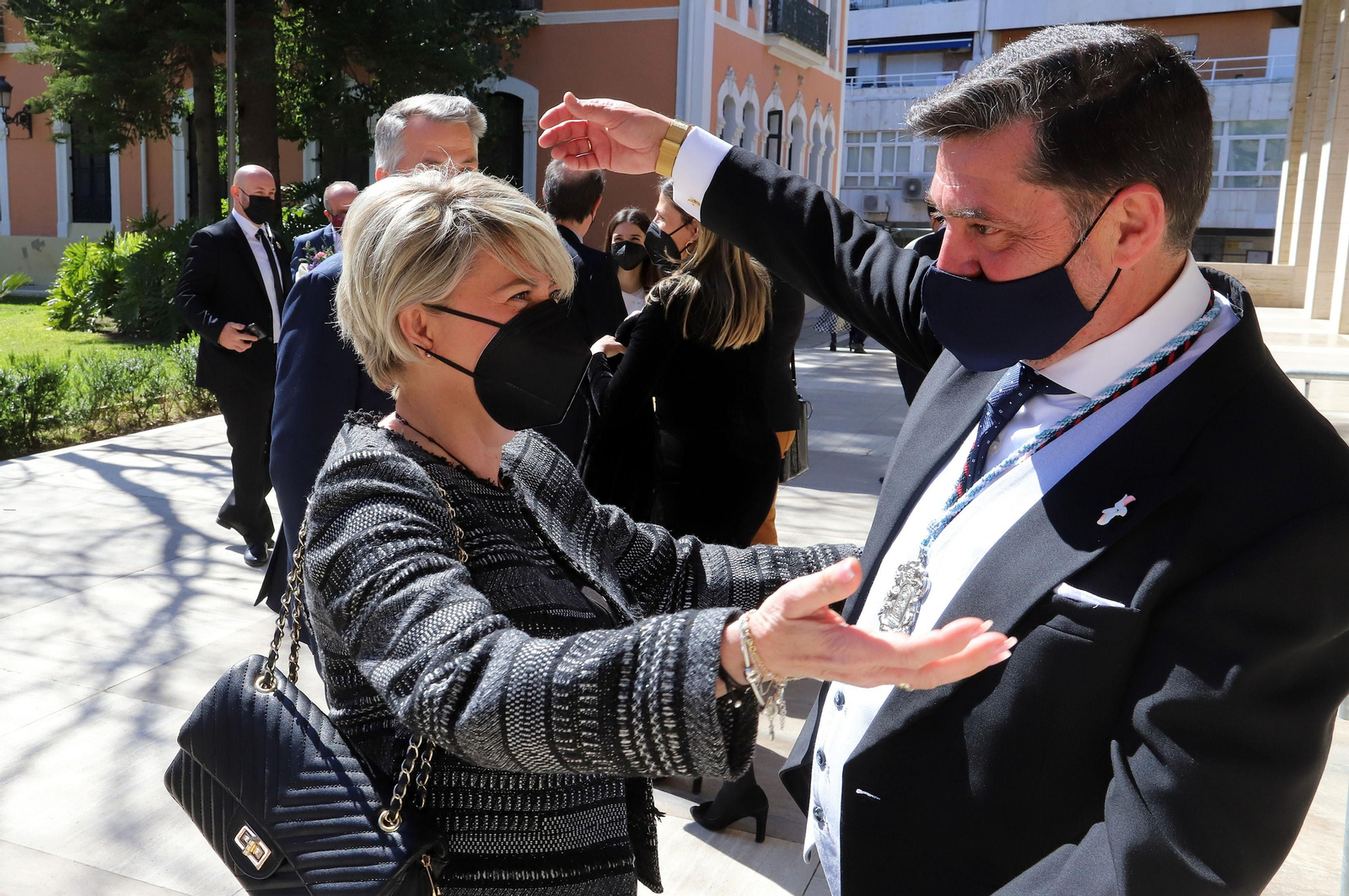 Imágenes del Pregón de la Semana Santa de Huelva 2021 de Eduardo Sugrañes