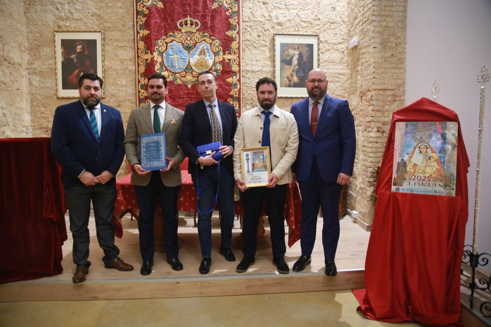 Una imagen de la presentación del cartel de las Glorias.