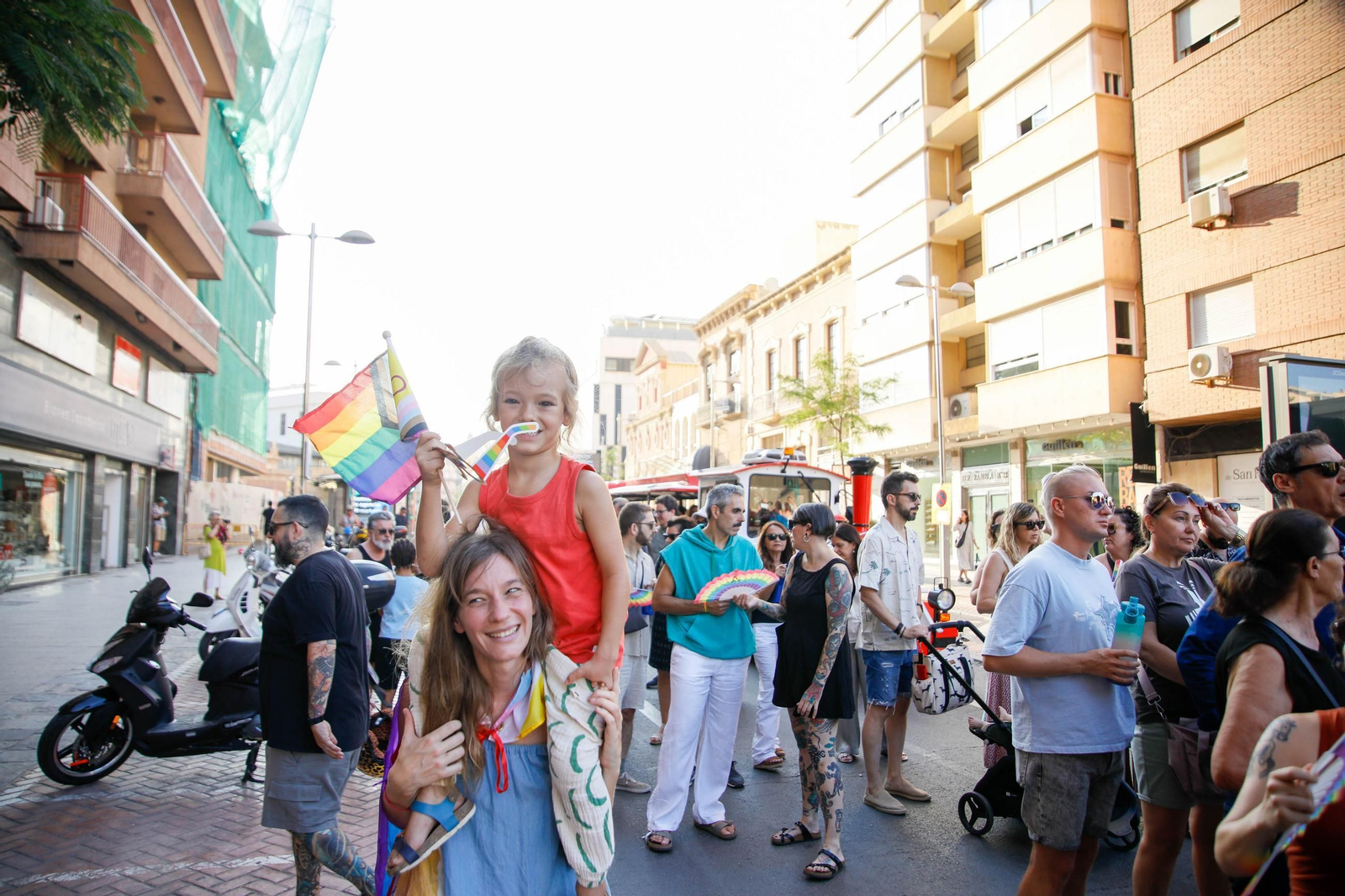 Las imágenes del Orgullo LGTBI en Almería