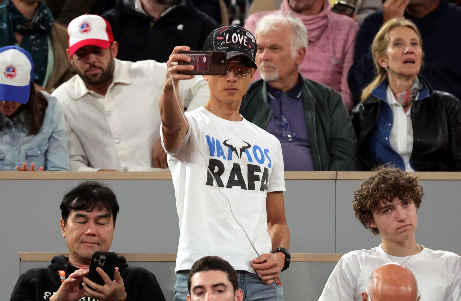 Las fotos del adiós de Nadal en Roland Garros