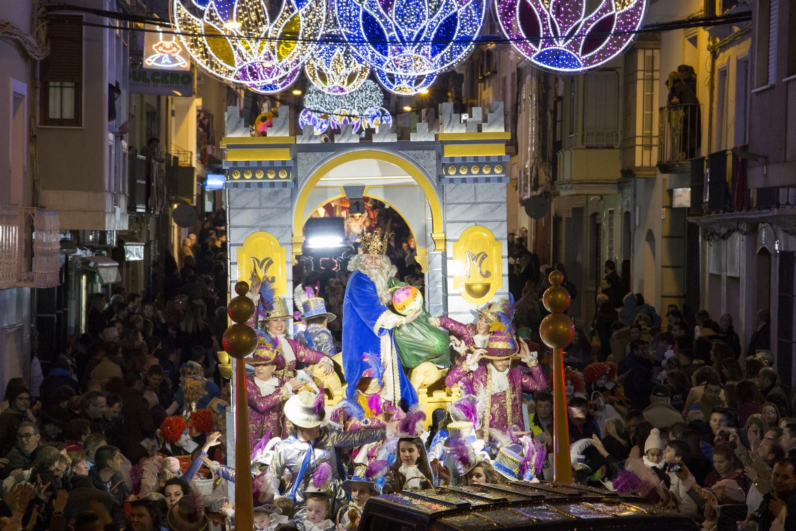 La visita de los Reyes Magos a la provincia