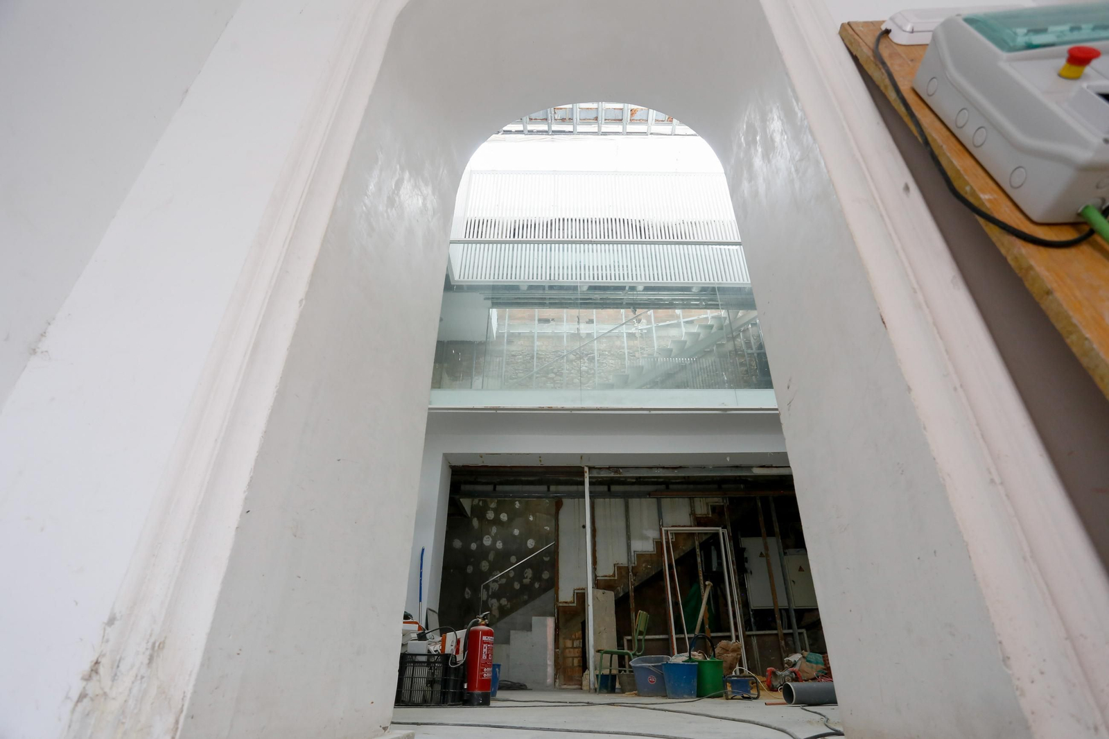 Fotos de la obra del futuro Alejandro Sanz Experience