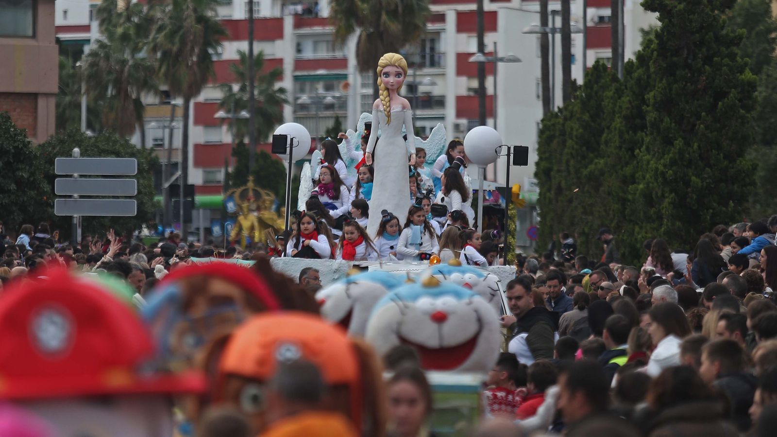 Fotos de la cabalgata de los Reyes Magos en Algeciras