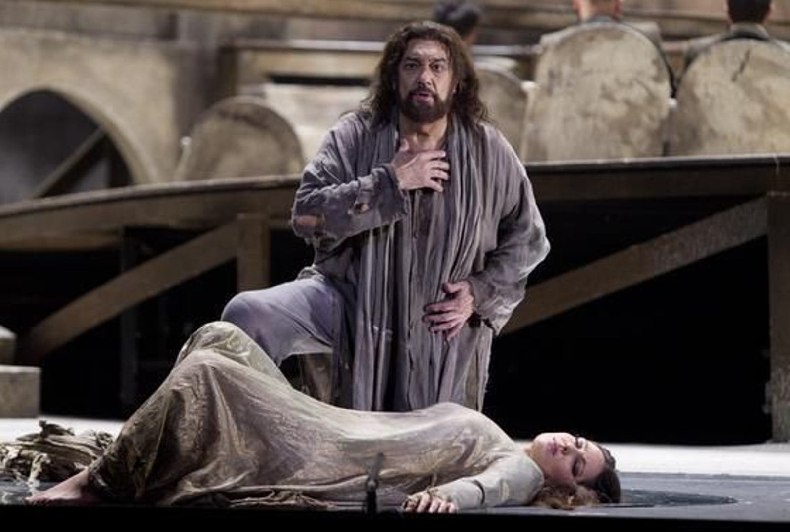 Imágenes del ensayo general de 'Thaïs', de Jules Massenet. / Antonio Pizarro