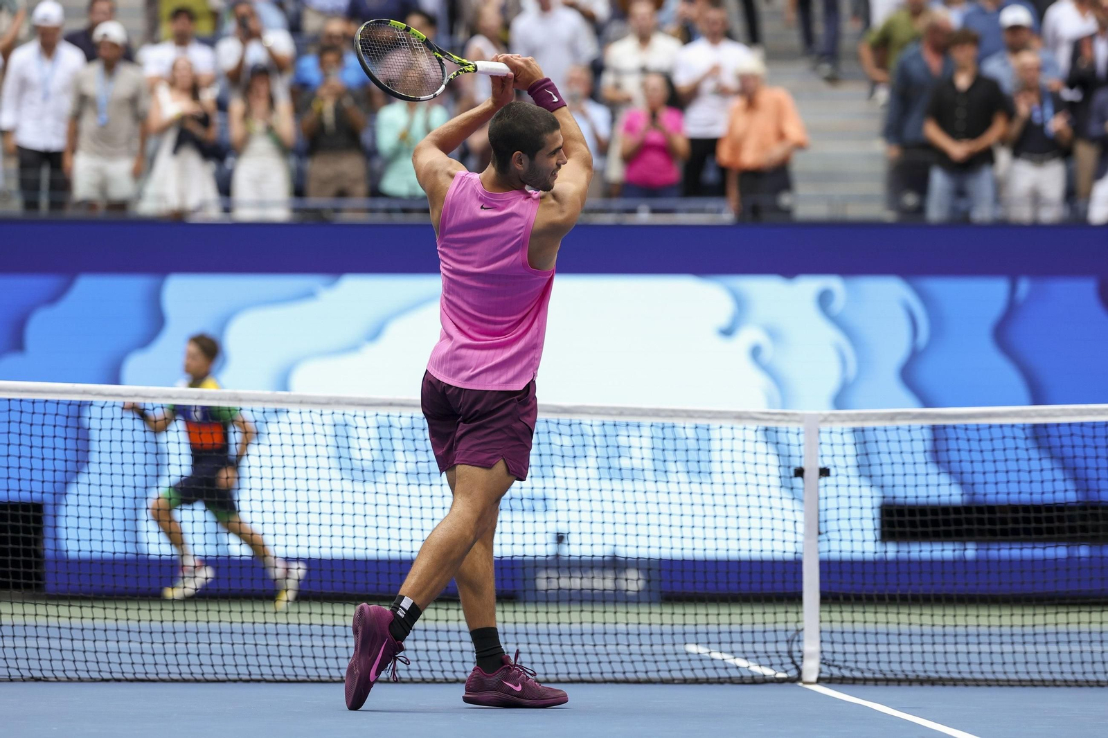 Las fotos del pase a la final de Alcaraz ante Djokovic