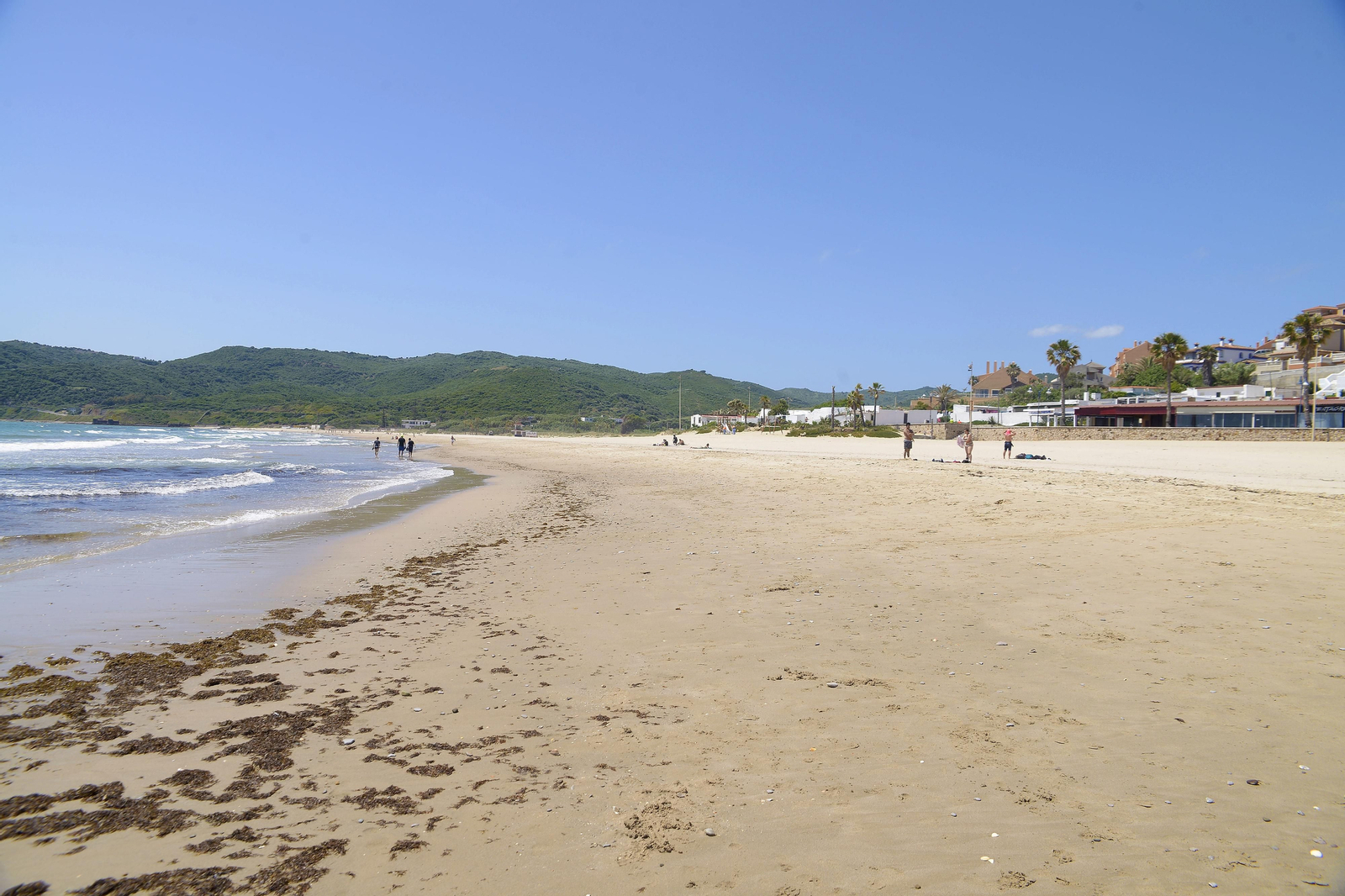 La playa de Getares, la semana pasada.