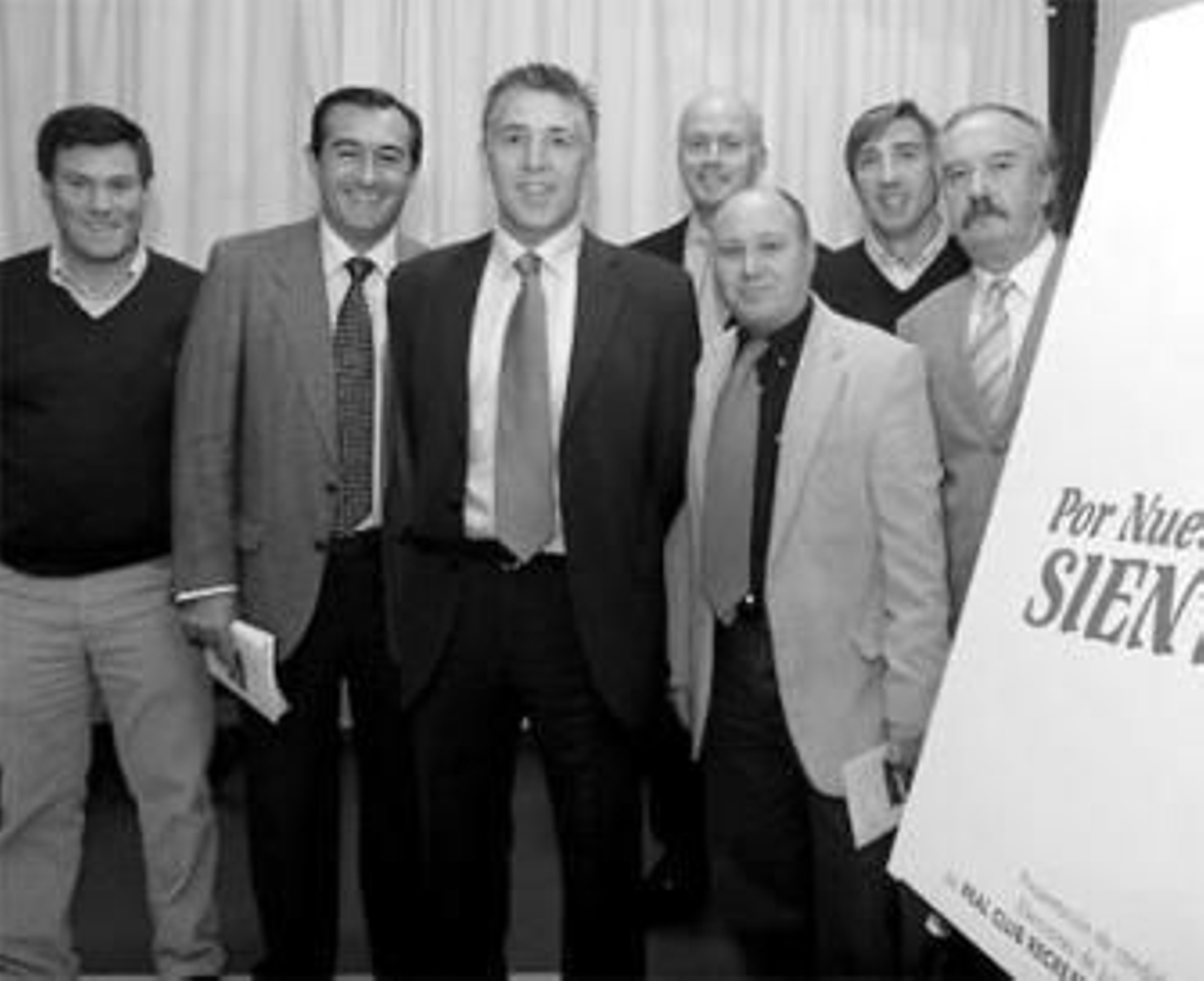 Lopetegui presentó ayer oficialmente su candidatura a la presidencia.