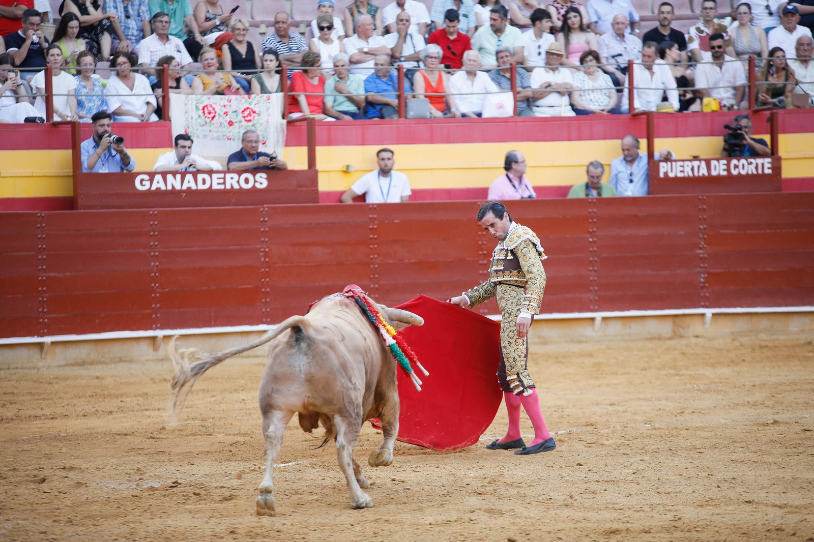 Imágenes de la corrida de toros en Roquetas de Mar