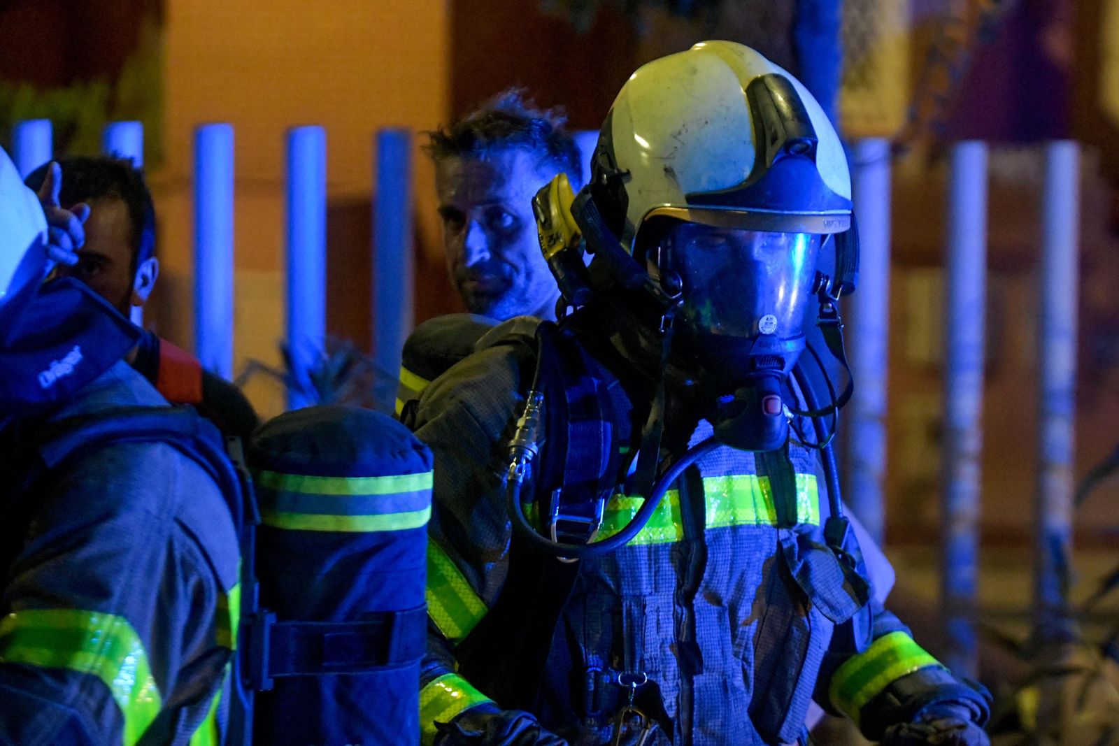 Arde un cortijo en la provincia de Granada