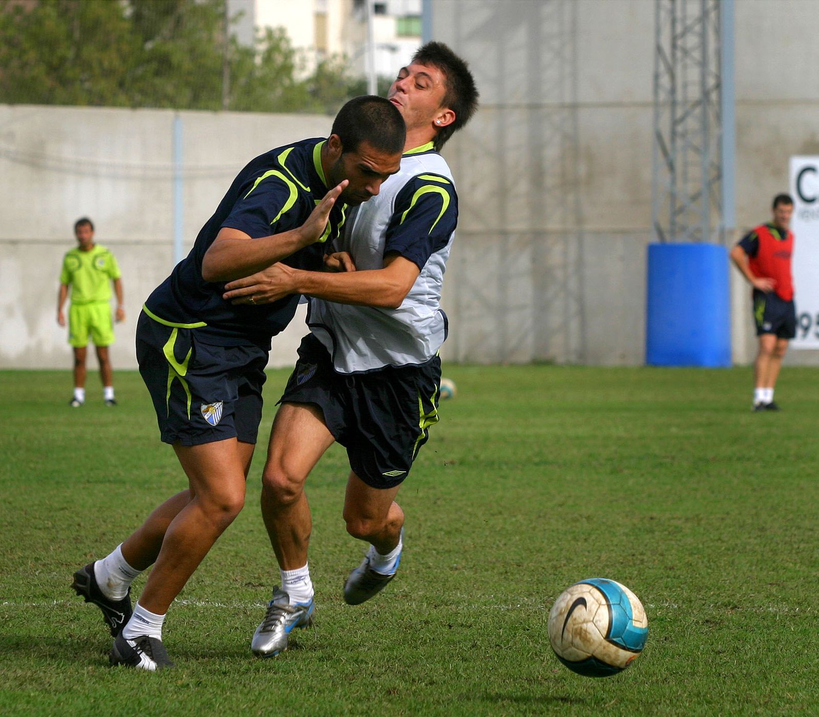 Las fotos de Jonatan Valle con el Málaga CF