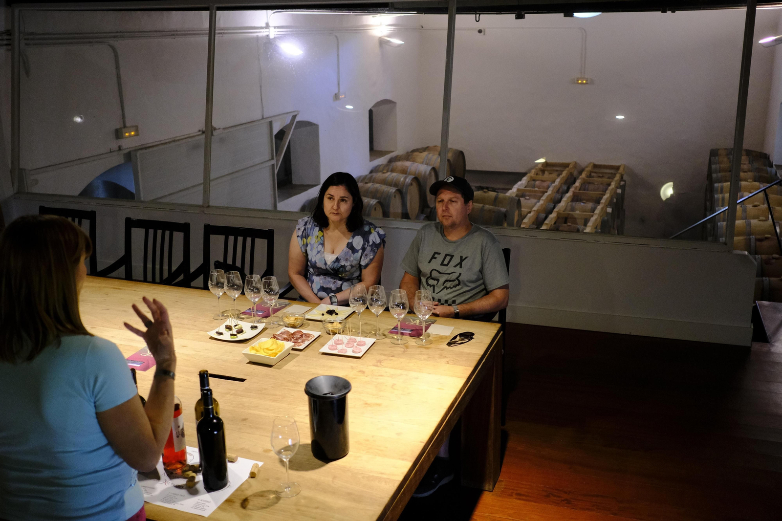 El regreso del turismo extranjero a las bodegas rondeñas, en fotos