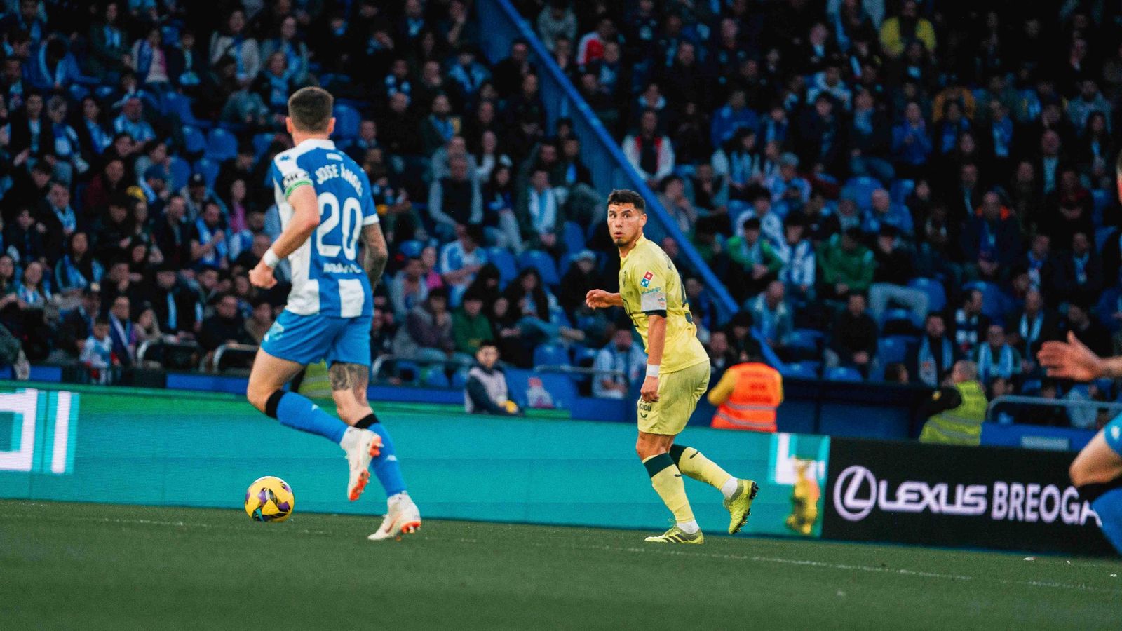Robertone no ofreció su mejor versión en Riazor