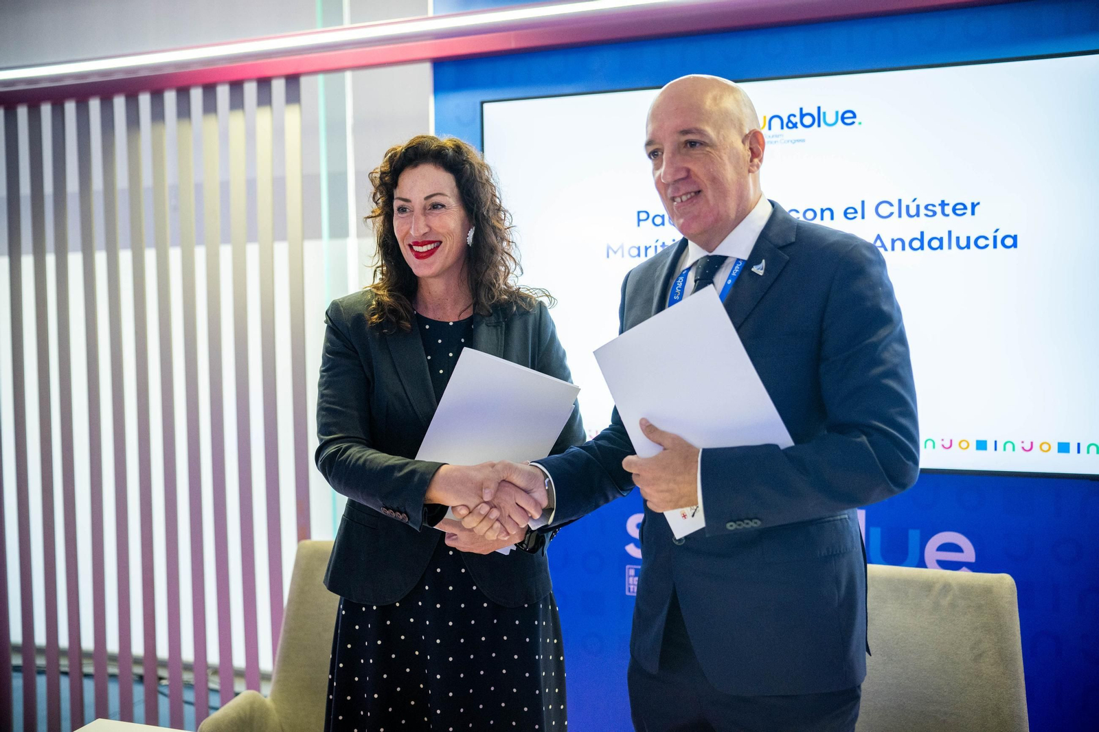 María del Mar Vázquez y Javier Noriega