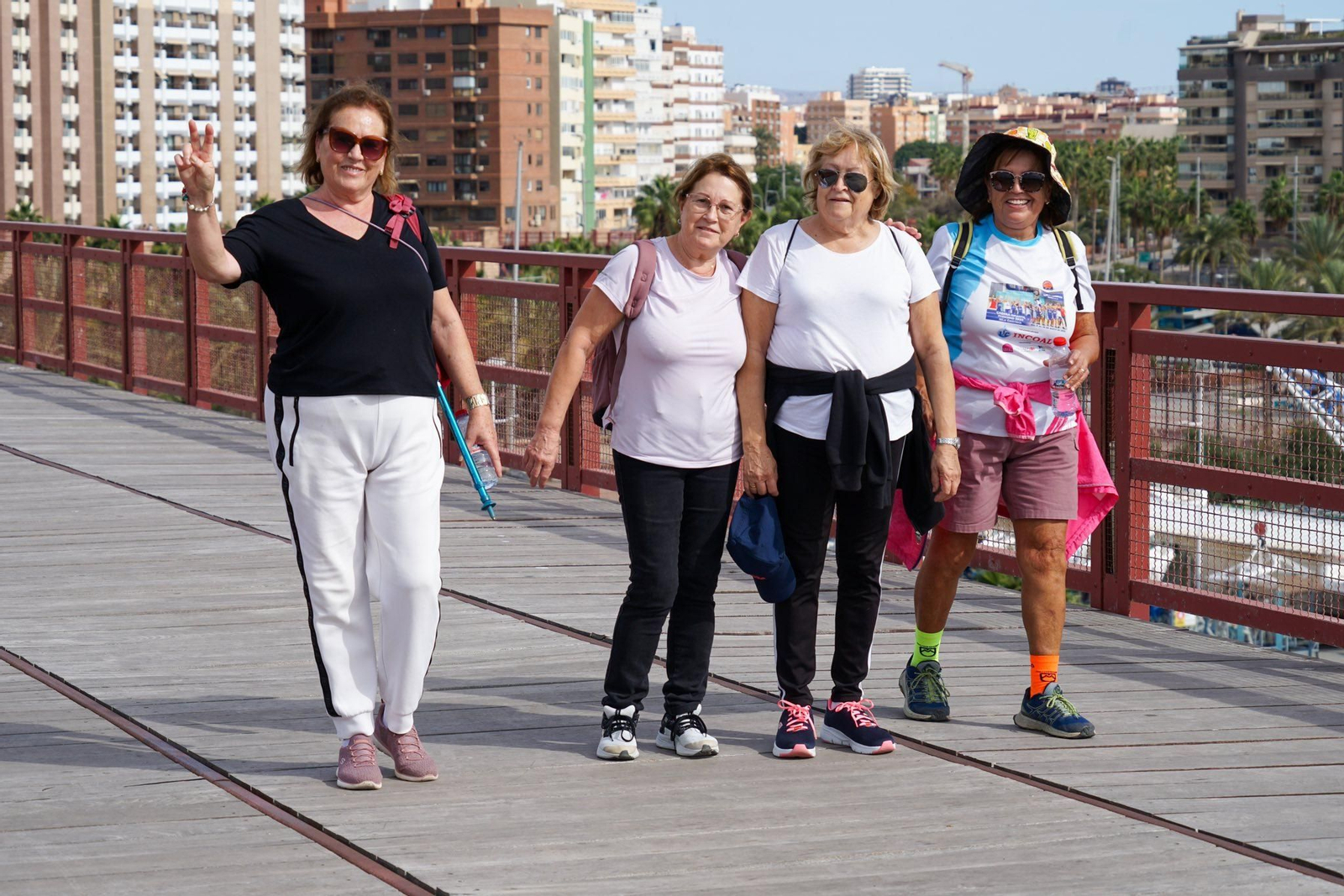 La Olimpiada de Mayores de Vícar regresa con fuerza con una ruta urbana por la capital
