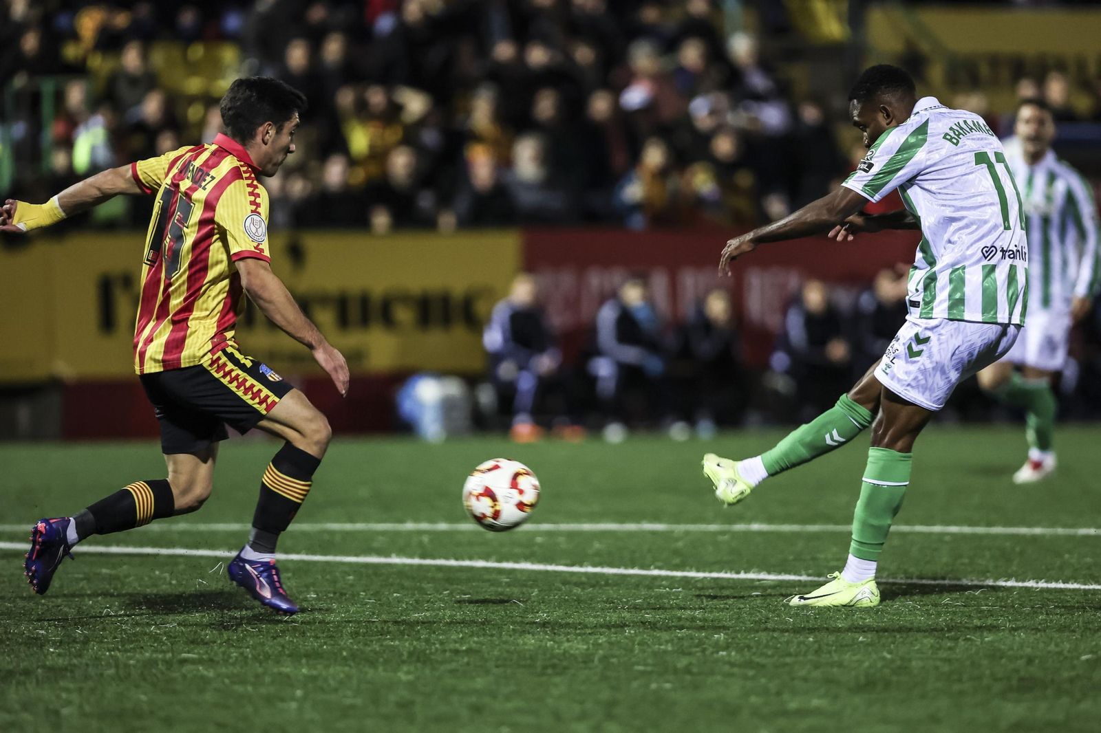Las fotos del Sant Andreu - Betis de Copa del Rey