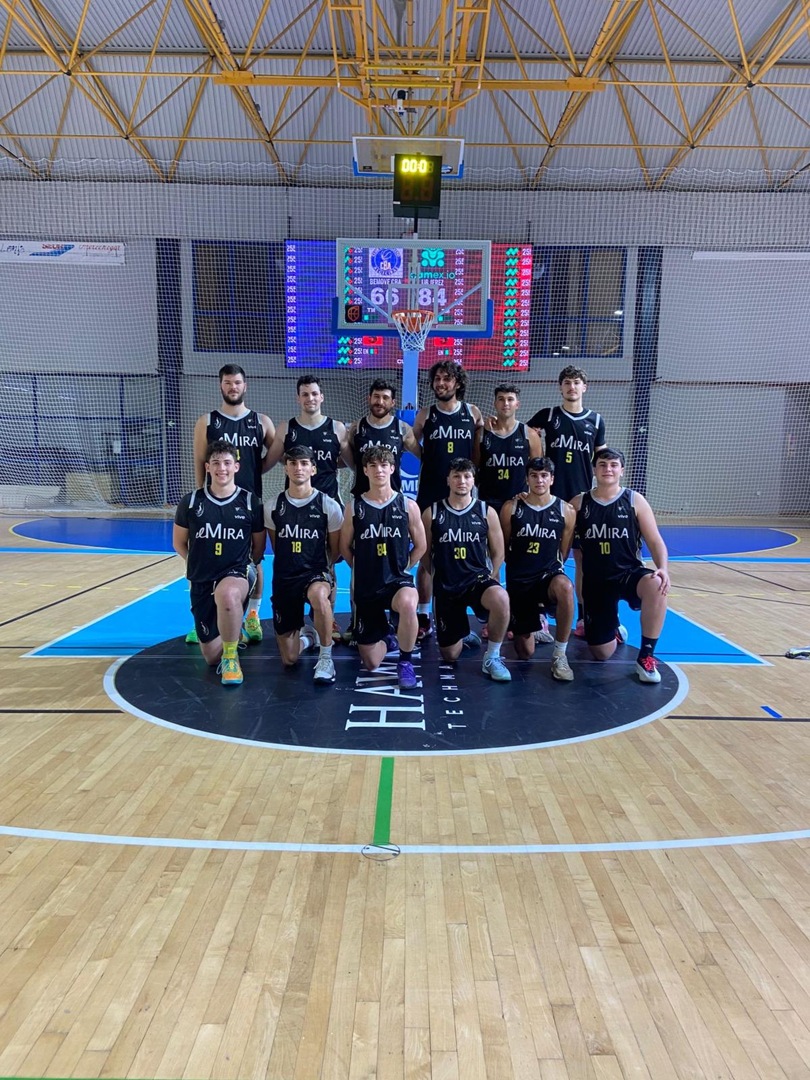 El equipo jerezano que jugó en Algeciras.