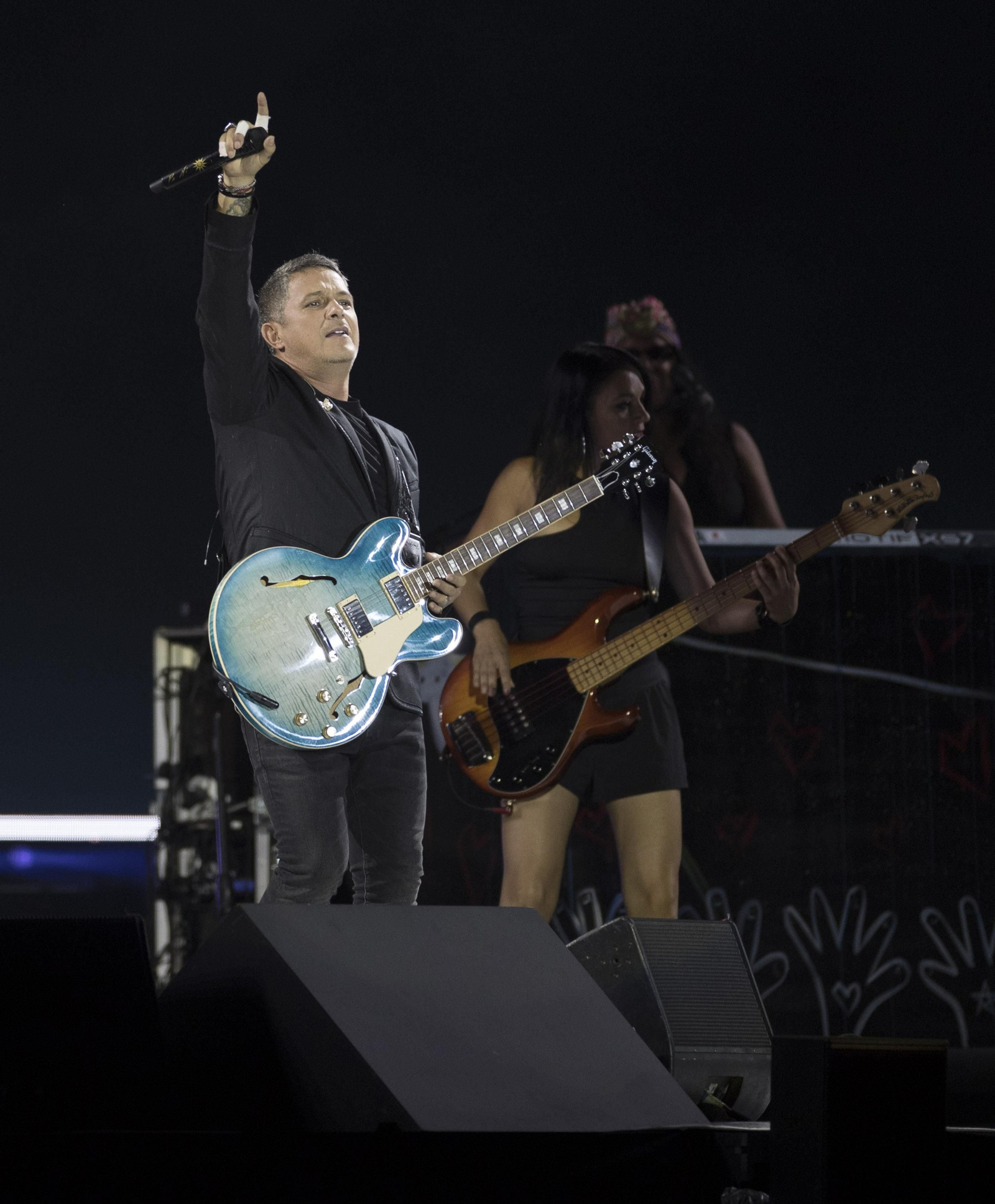 Las imágenes del concierto de Alejandro Sanz