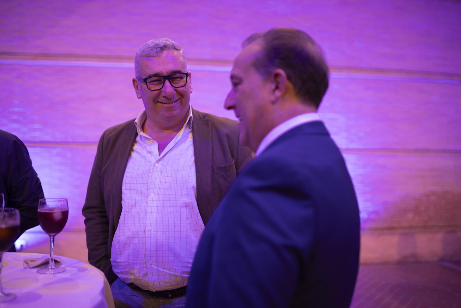 Imágenes de la recepción a los invitados a la gala del 40 aniversario de Huelva Información