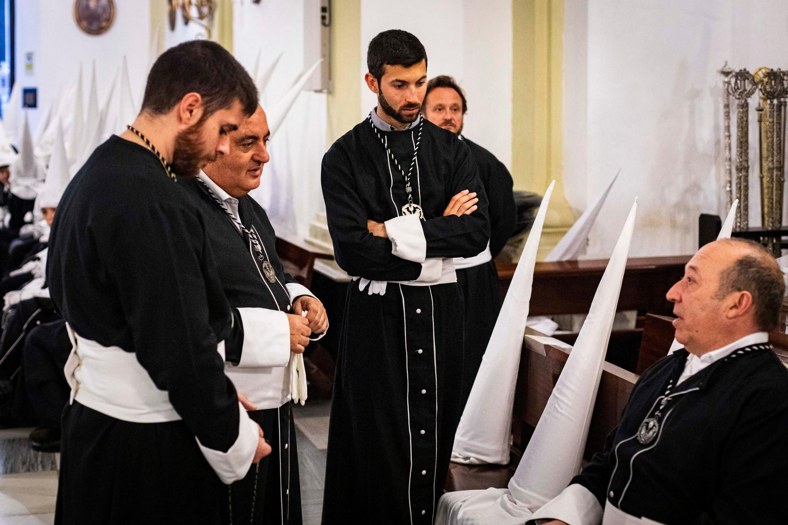 Las imágenes de la Cofradía de la Caridad este Martes Santo en la Semana Santa de San Fernando 2024