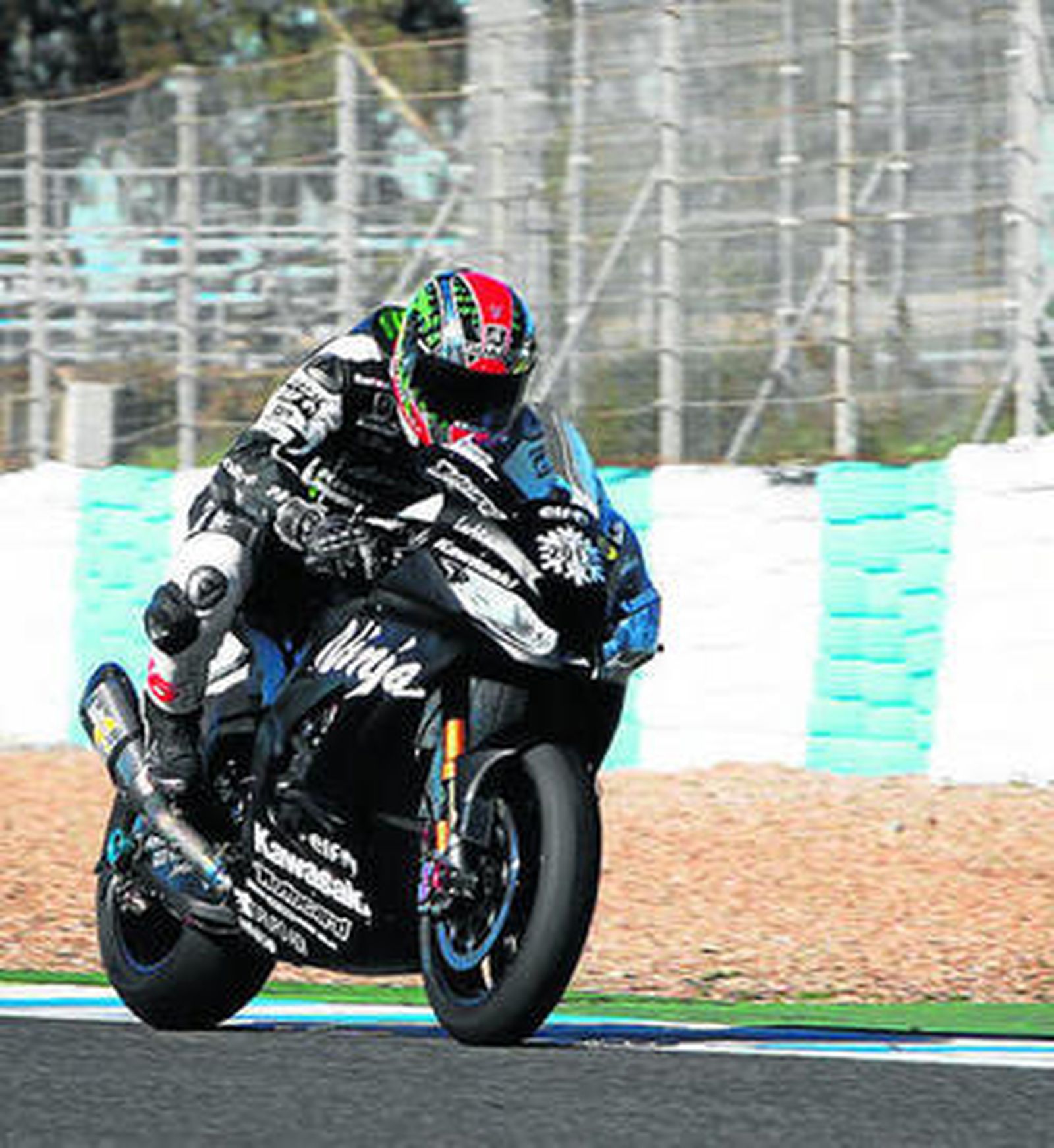 Los pilotos aprovecharon los pocos momentos de sol.