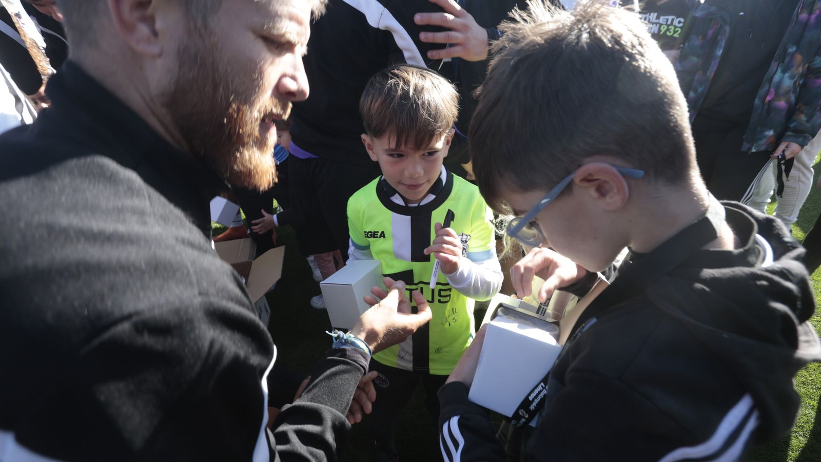 Las fotos de la jornada de convivencia de la Balona con su afición