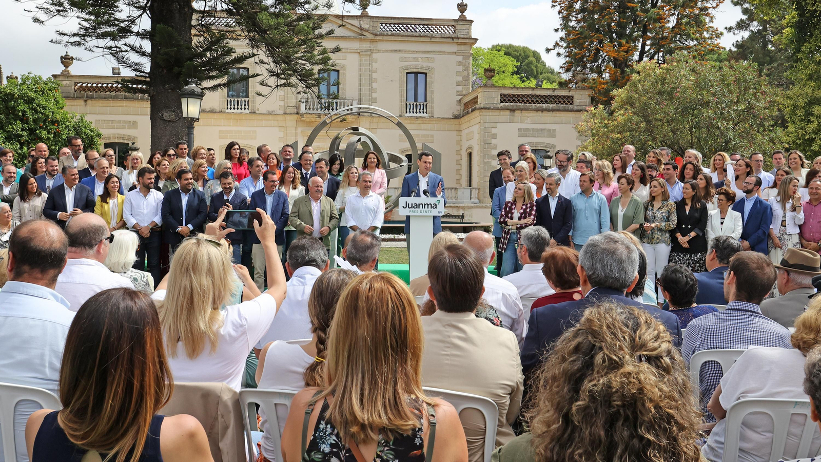 Juanma Moreno en Jerez
