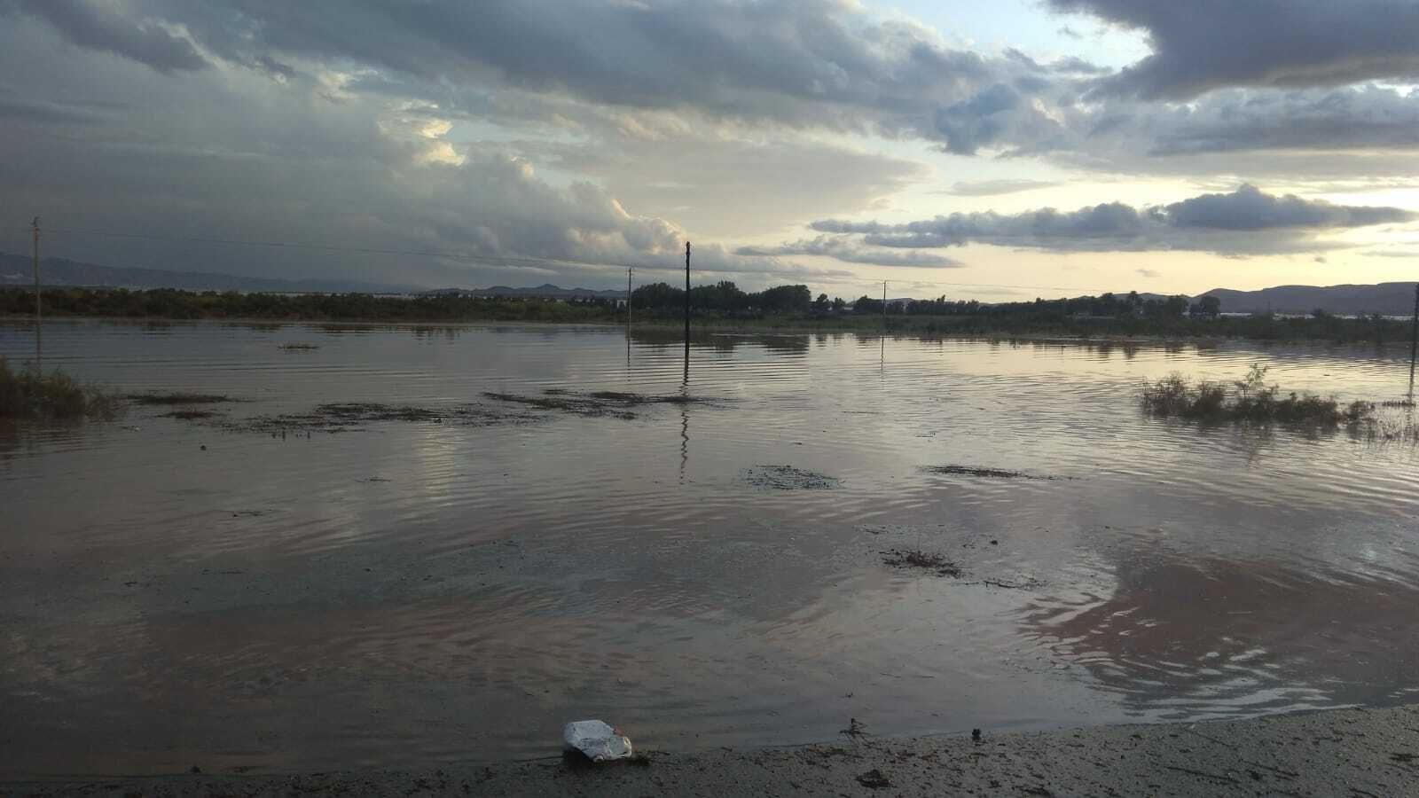 Las imágenes del paso de la gota fría por Almería
