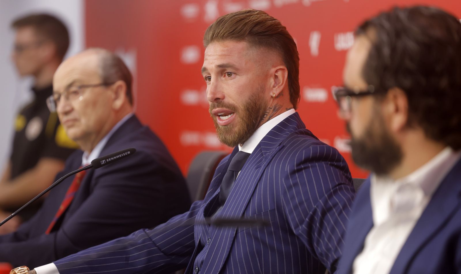 La presentación de Sergio Ramos, en fotos
