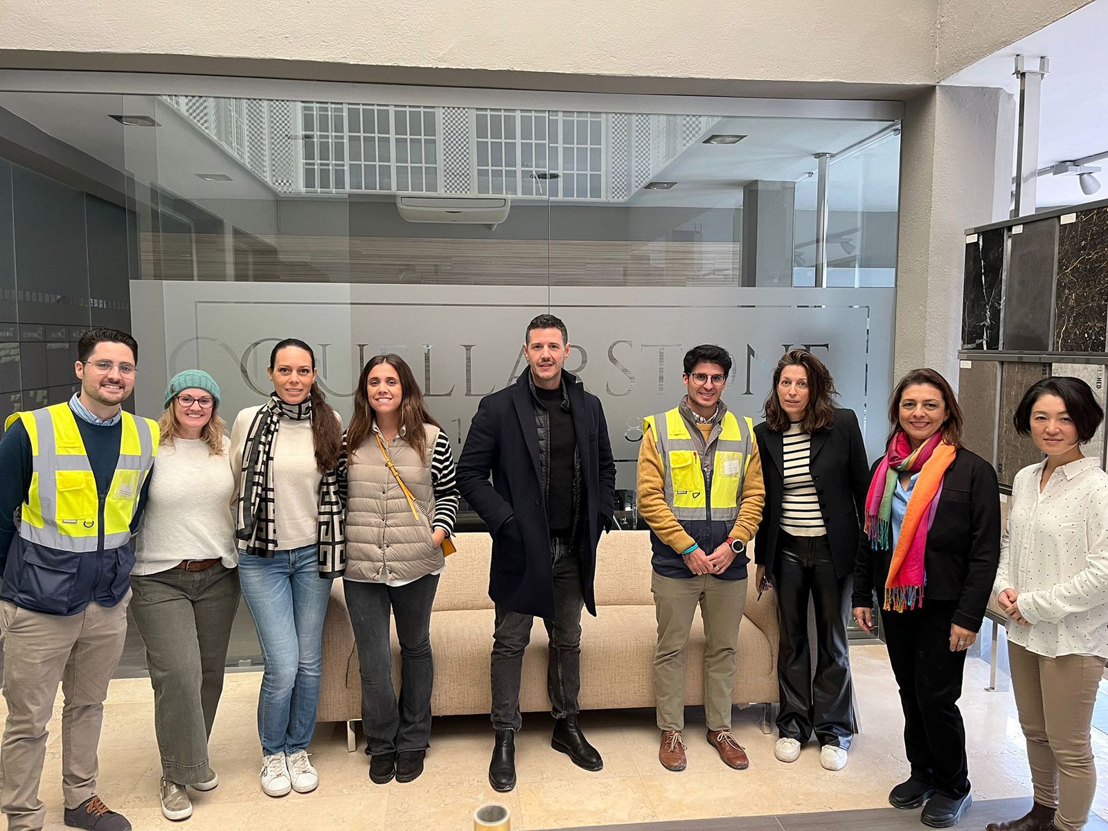 Una de las visitas realizadas.