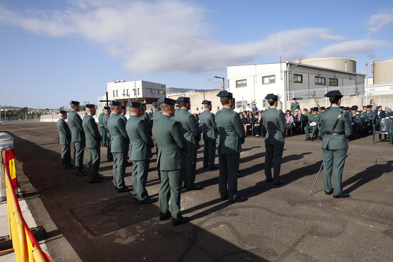 Las fotografías de la inauguración del nuevo muelle de la Guardia Civil en Algeciras