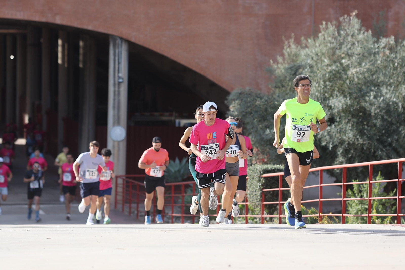 La carrera solidaria We Run de la UMA, en fotos