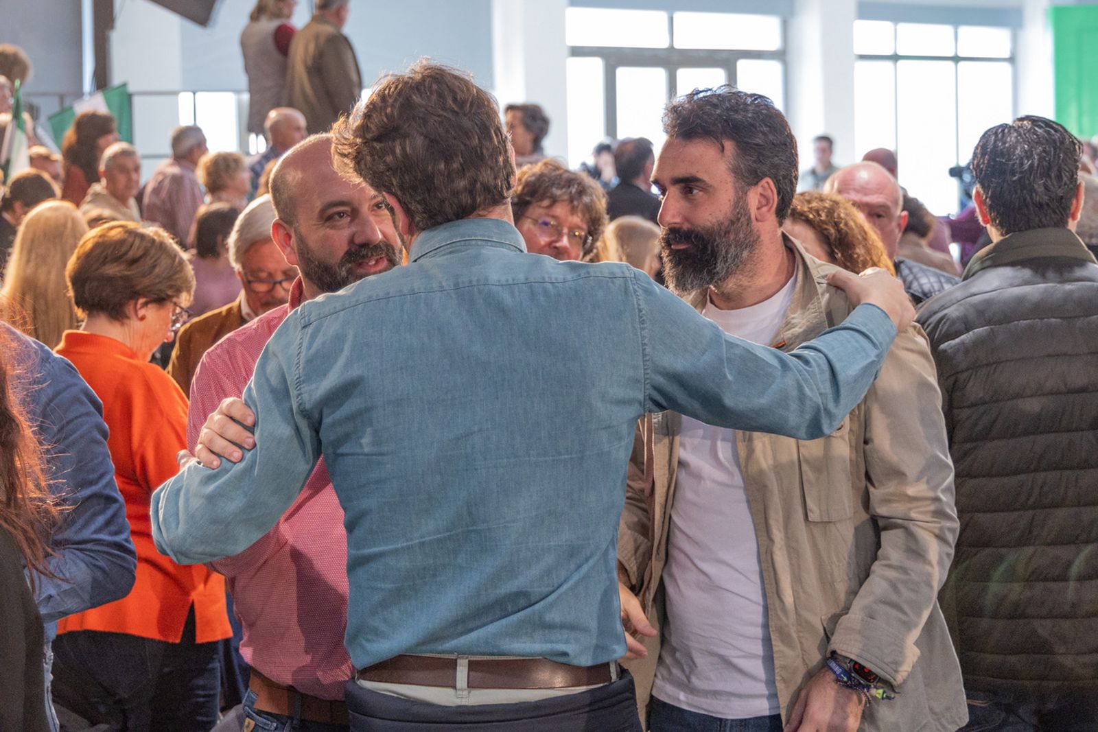 Acto en defensa de los servicios públicos para celebrar el 28F en Jaén