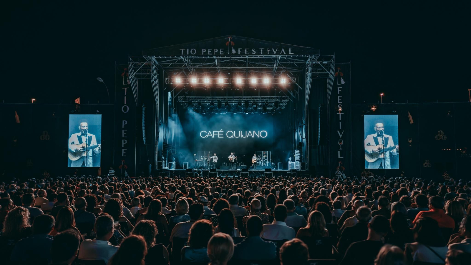 Las imágenes del concierto de Café Quijano en Tío Pepe Festival en Jerez Las imágenes del concierto de Café Quijano en Tío Pepe Festival en Jerez