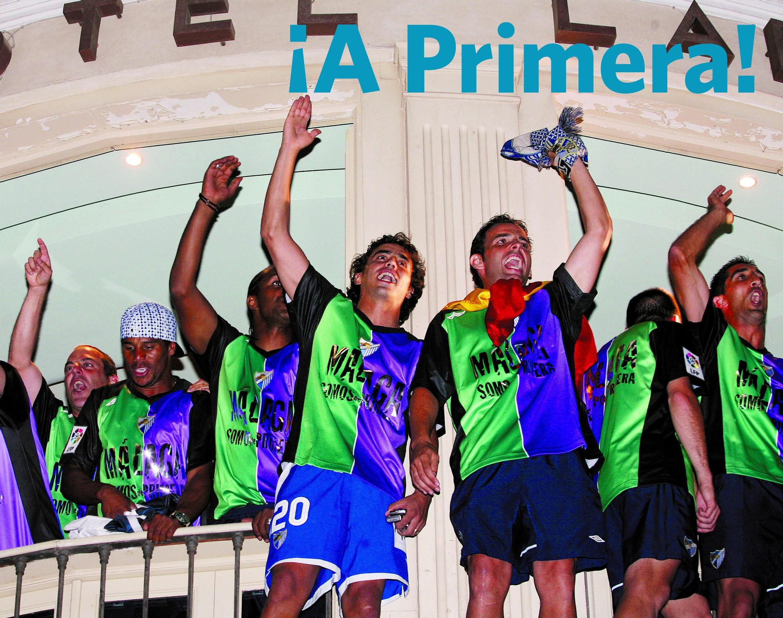 Las fotos del último ascenso del Málaga CF a Primera División