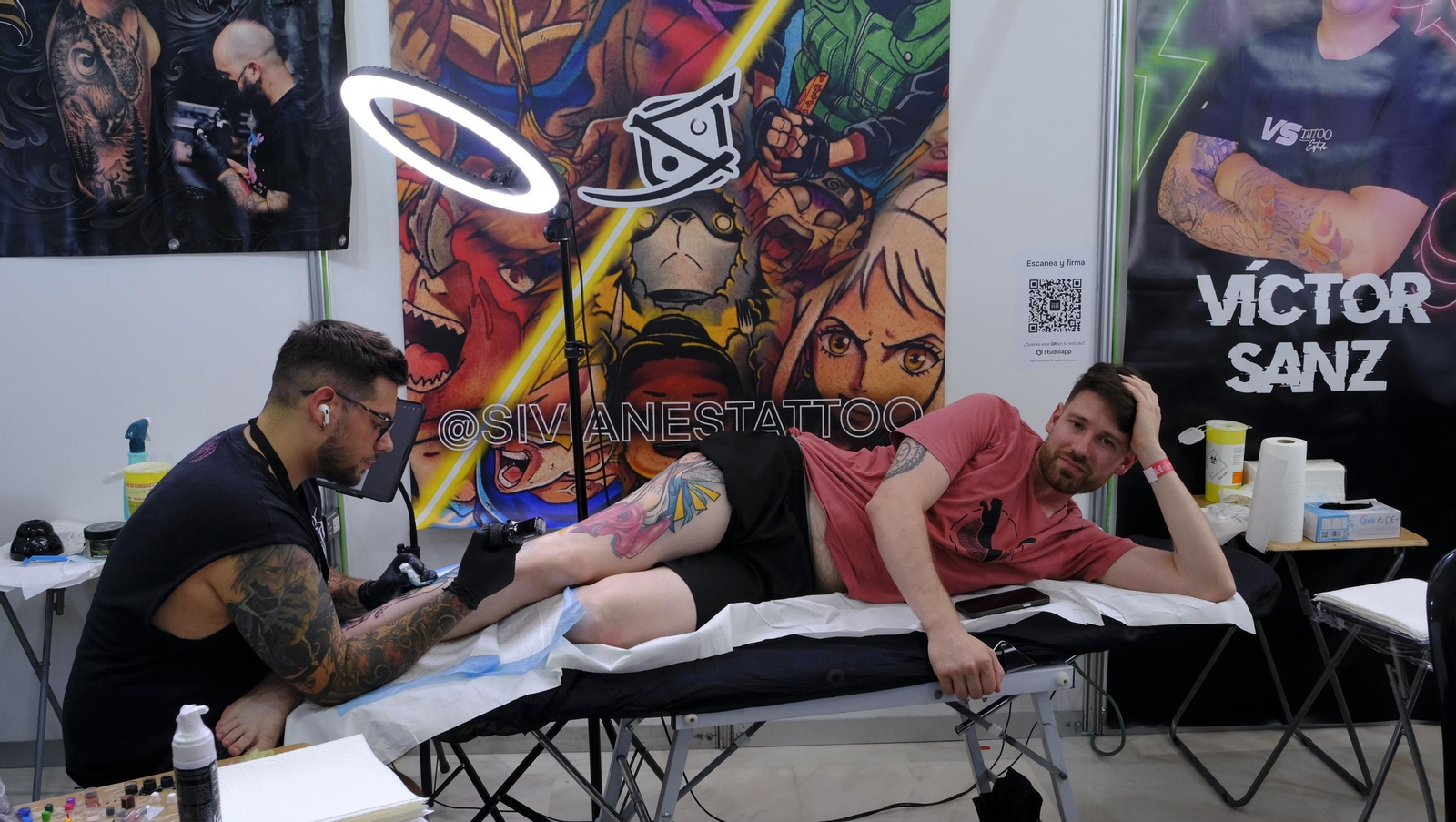 El tatuaje es un arte que se puede disfrutar este fin de semana en Almería.