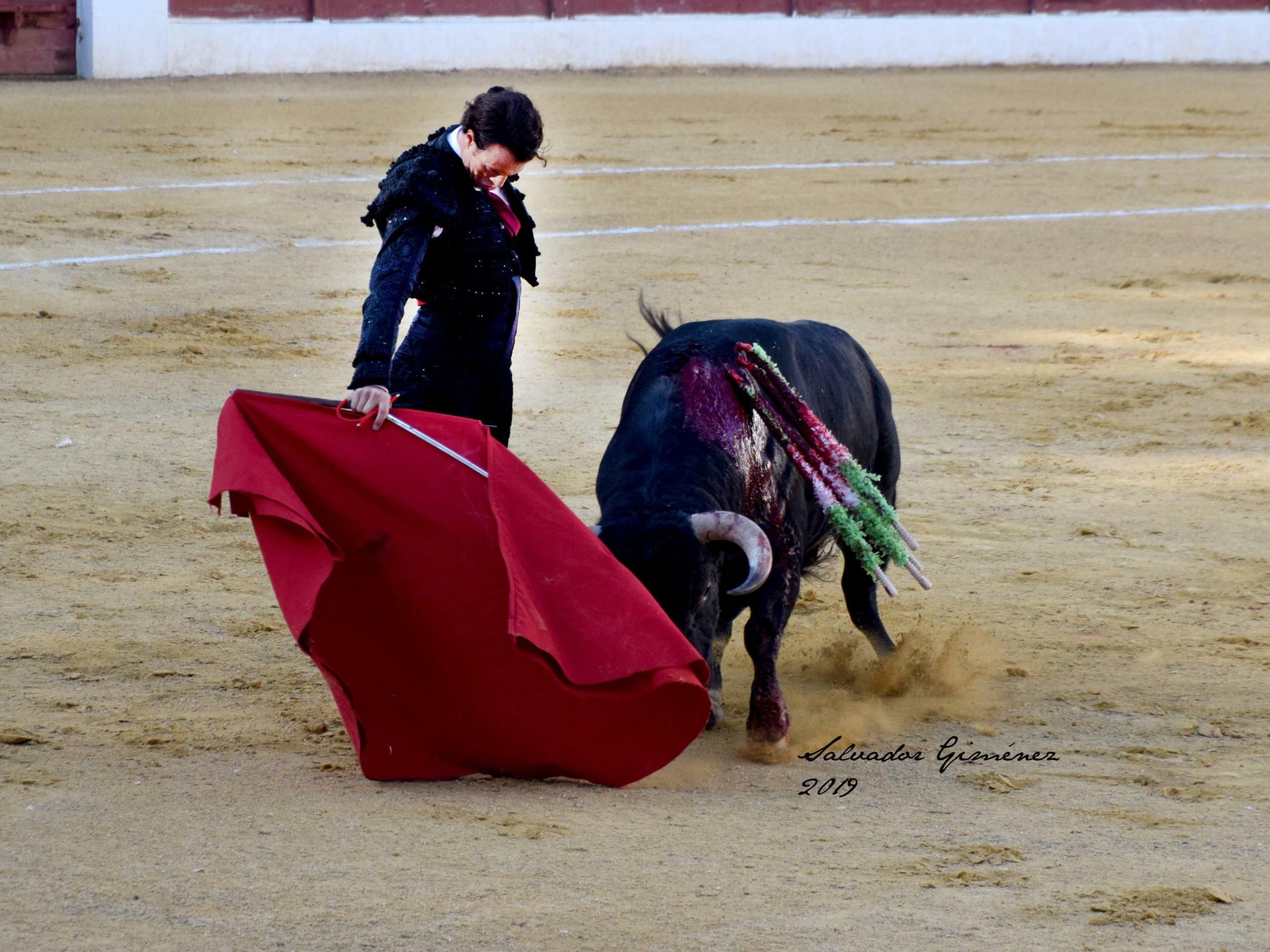 Uno de los lances de Juan Serrano ‘Finito de Córdoba’.
