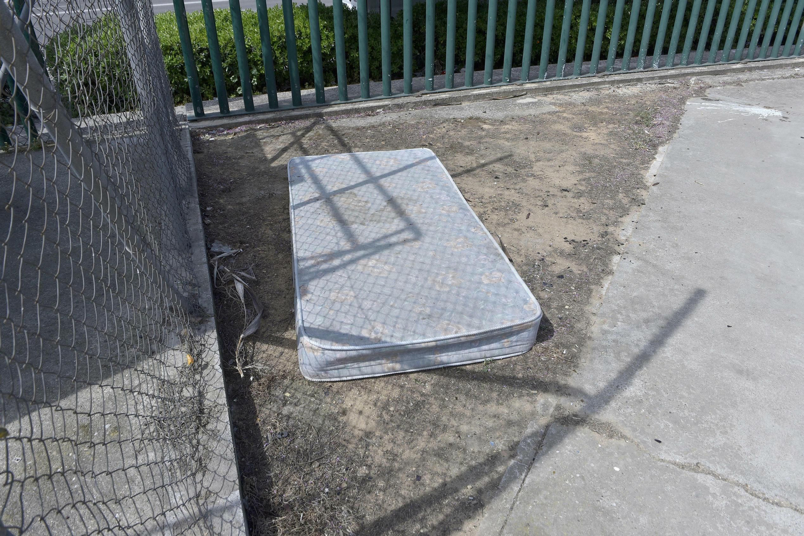 El mal estado de la Ronda del Tamarguillo, en imágenes