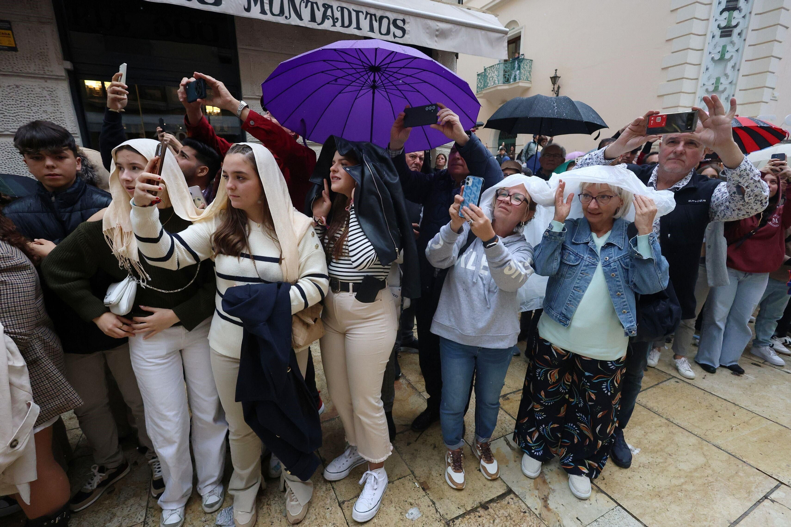El Rico en el Miécoles Santo en Málaga, en imágenes