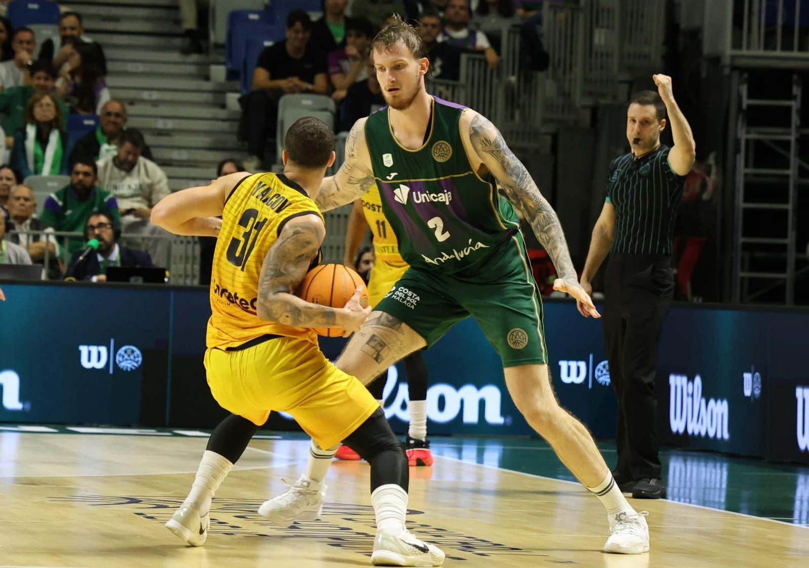 El Unicaja-Filou Oostende, en fotos