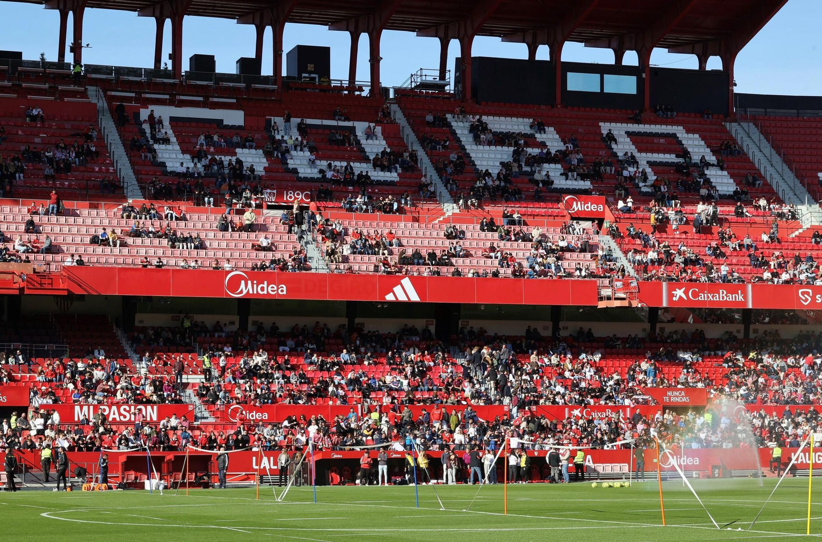 Las fotos de la previa del derbi Sevilla-Betis