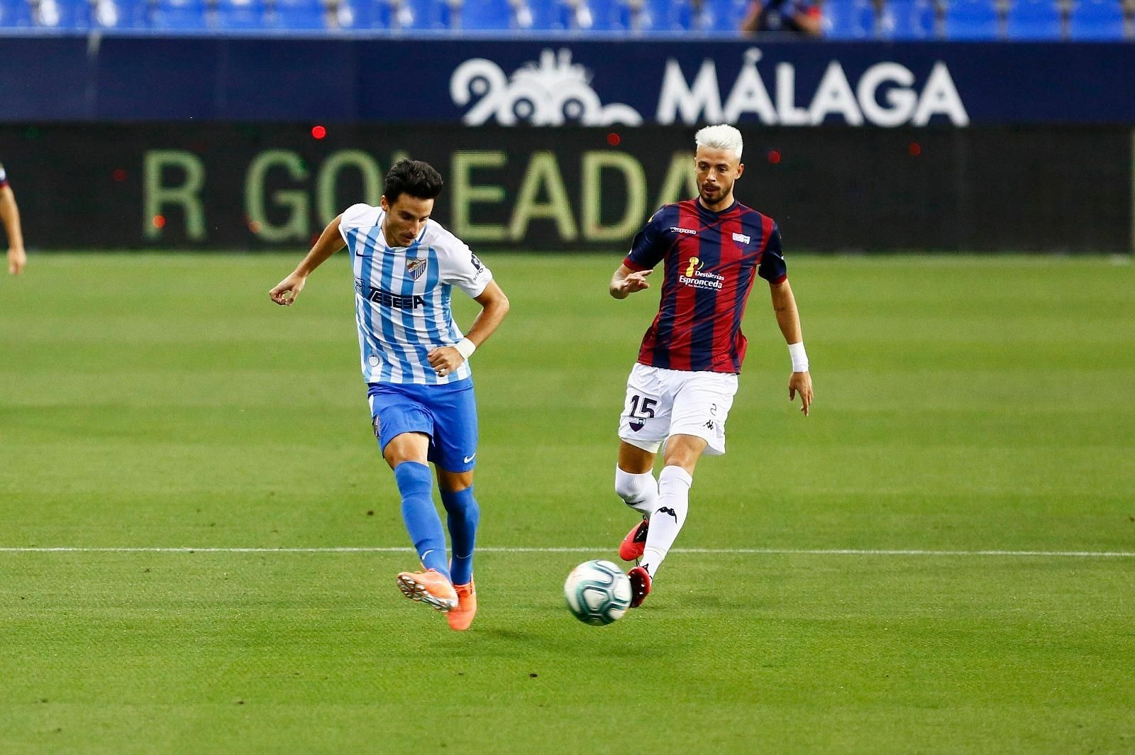 Las fotos del Málaga-Extremadura