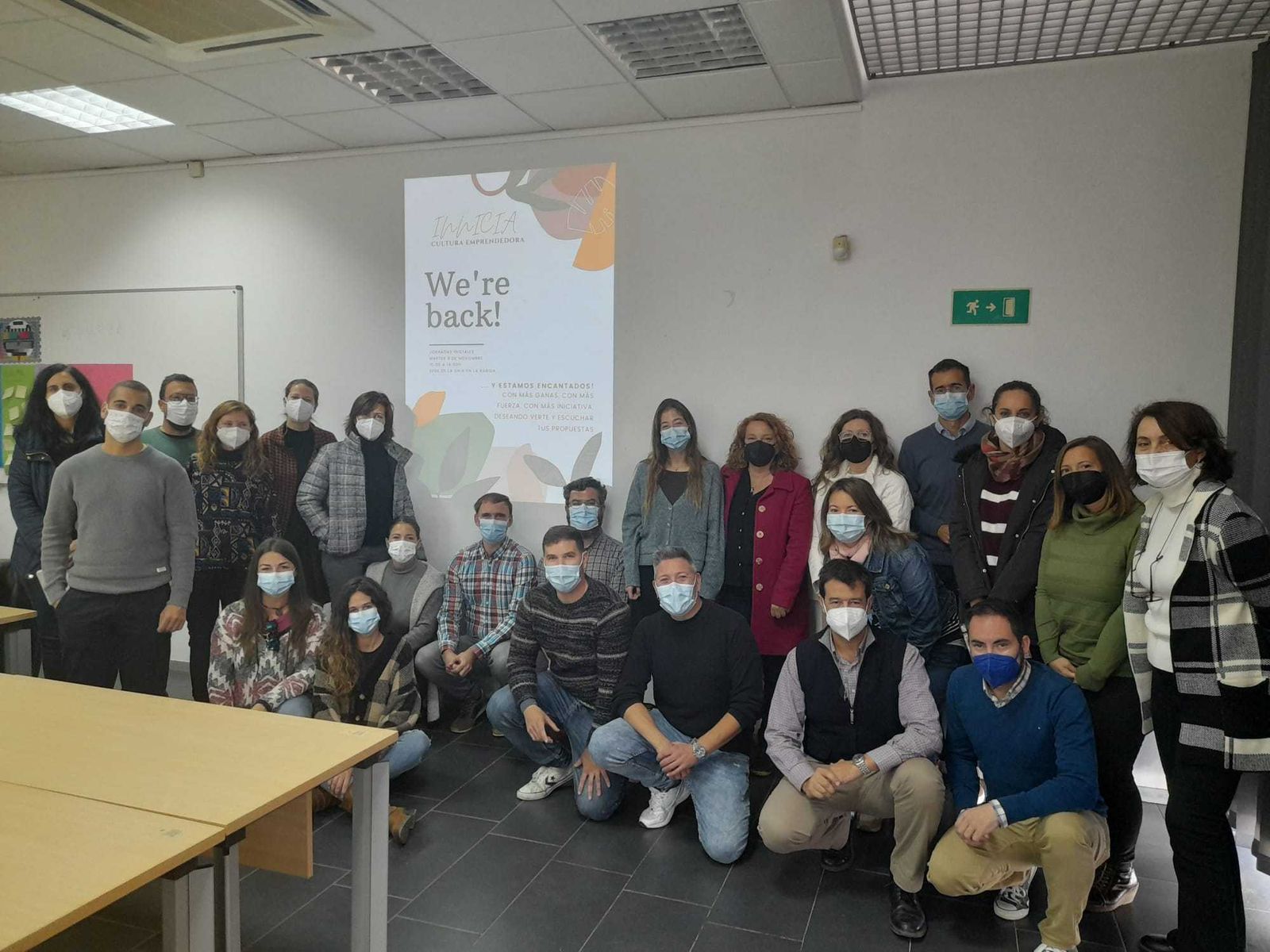Imagen de los participantes en la iniciativa de la Consejería de Educación en la provincia.