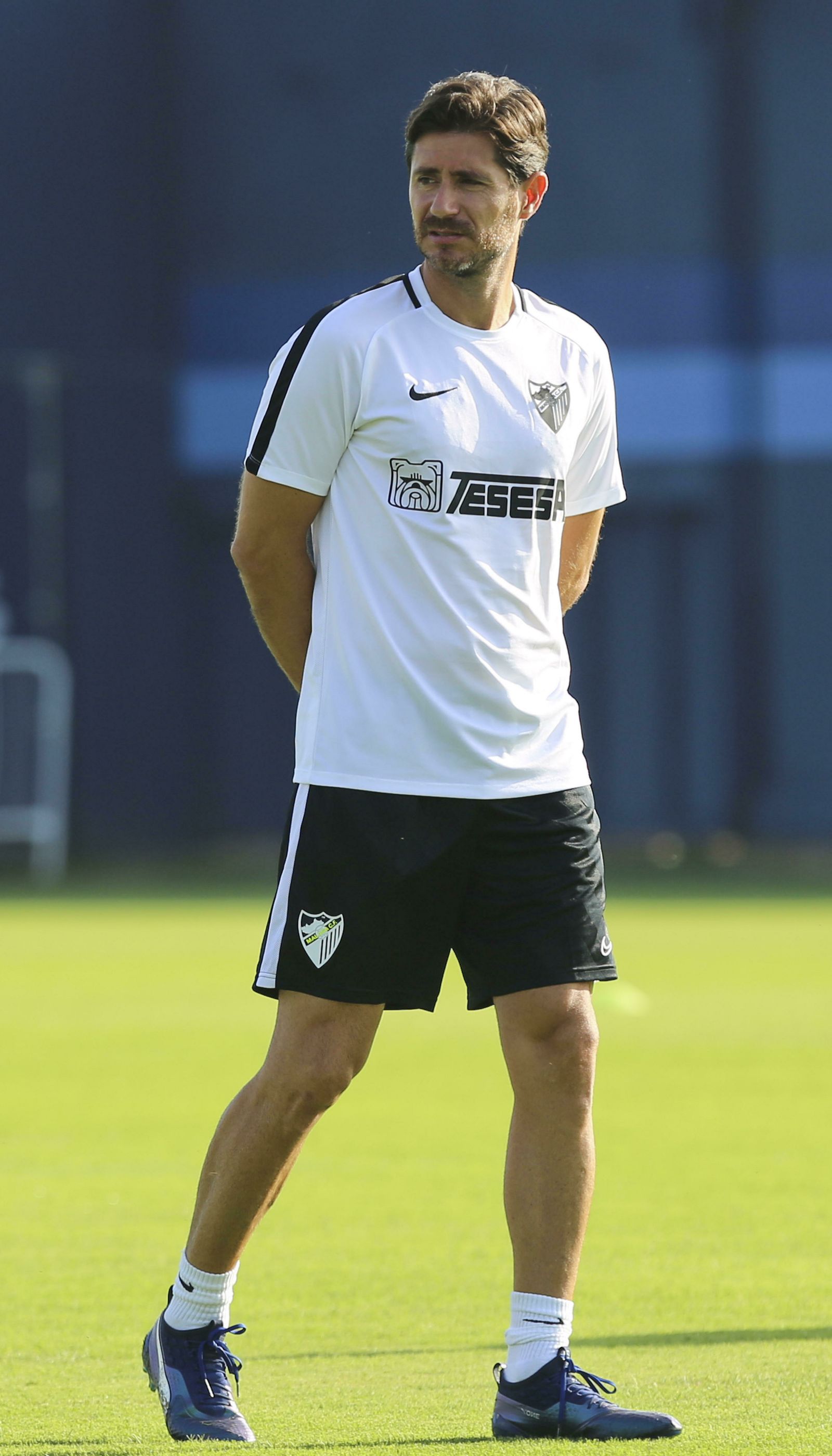 Las fotos del entrenamiento del Málaga en el Anexo de La Rosaleda