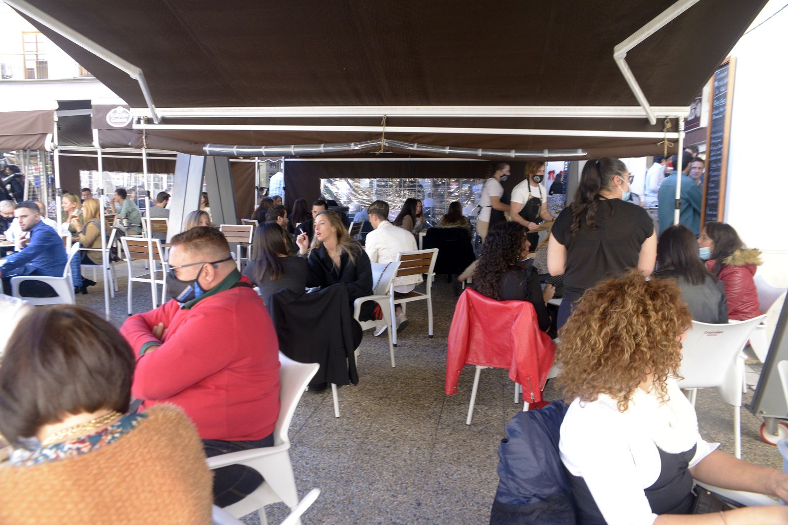 Fotos de ambiente navideño en Algeciras.