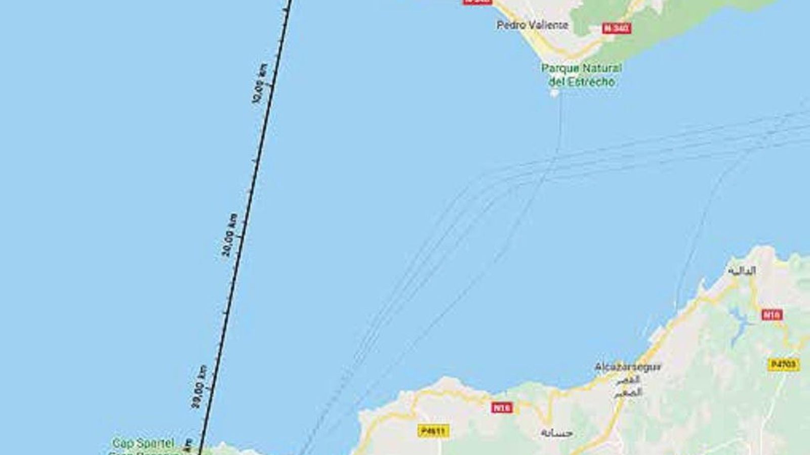 La piedra-escalera de Ranchiles y la de Sidi Amar.